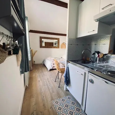 Jolie Climatise Avec Parking Et Proche De La Apartamento Carqueiranne